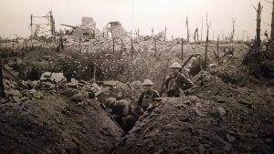 WWI trenches